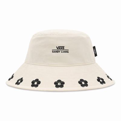 Sombreros Vans X Sandy Liang Bucket Mujer Blancas | CO905843
