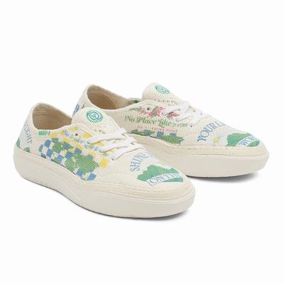 Tenis Vans Eco Theory Circle Vee Mujer Multicolor | CO234905